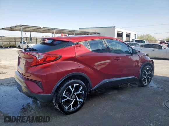 2018 Toyota C-HR XLE with VIN NMTKHMBX4JR041716, listed as a Copart auction lot 57573585 with 172,409 mi miles and Clean title. Bid and sale history available at DreamBid. Image 3.