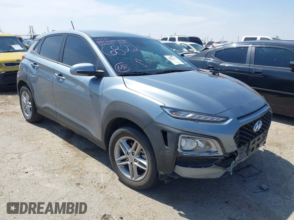 2021 Hyundai Kona SE with VIN KM8K12AA0MU646822, listed as a IAAI auction lot 41884489 with 86,916 mi miles and . Bid and sale history available at DreamBid. Image 1.