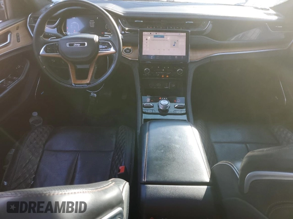 2022 Jeep Grand Cherokee Summit Reserve with VIN 1C4RJKET2N8503573, listed as a Copart auction lot 87699995 with 56,244 mi miles and Salvage title. Bid and sale history available at DreamBid. Image 8.