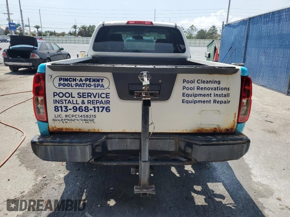 2020 Nissan Frontier S with VIN 1N6ED0CE4LN718642, listed as a Copart auction lot 55818775 with 20,042 mi miles and Salvage title. Bid and sale history available at DreamBid. Image 6.