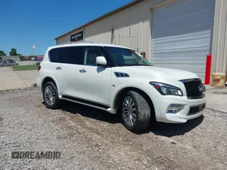 2016 Infiniti QX80 с VIN JN8AZ2NF2G9611581, выставлен на аукционе IAAI как лот 42307946 с пробегом 126 506 миль миль и . История ставок и продаж доступна на DreamBid. Изображение 1.
