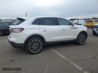 2019 Lincoln Nautilus Reserve with VIN 2LMPJ8L98KBL19149, listed as a Copart auction lot 45777825 with 76,396 mi miles and Salvage Title. Bid and sale history available at carsss.com. Image 3.