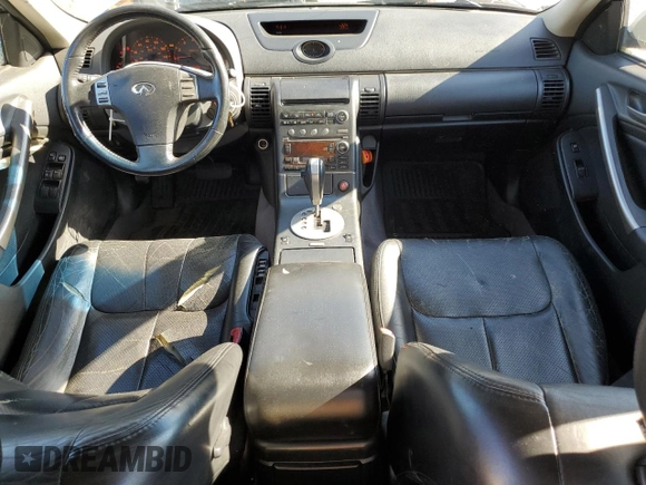 2003 Infiniti G35 w/Leather with VIN JNKCV51E83M001415, listed as a Copart auction lot 74638014 with 208,921 mi miles and Salvage Title. Bid and sale history available at DreamBid. Image 8.