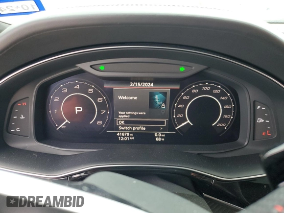 2020 Audi RS Q8 z VIN WU1ARAF16LD020446, wystawiony jako Copart lot #43275034 z przebiegiem Nie podano mil oraz . Historia ofert i sprzedaży dostępna na DreamBid. Obrazek 9.