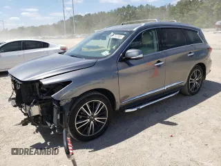 2018 Infiniti QX60 with VIN 5N1DL0MN4JC531308, listed as a Copart auction lot 52232365 with 81,217 mi miles and Salvage Title. Bid and sale history available at carsss.com. Image 1.