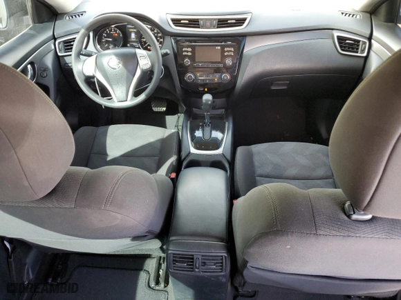 2016 Nissan Rogue SV with VIN KNMAT2MV0GP632821, listed as a Copart auction lot 71650614 with 72,990 mi miles and Clean Title. Bid and sale history available at carsss.com. Image 8.