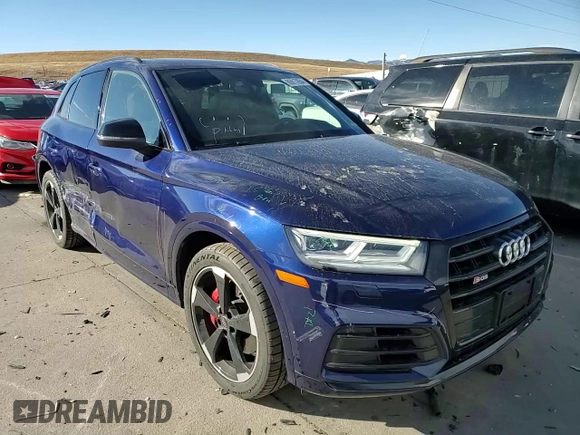 2019 Audi SQ5 Premium Plus with VIN WA1B4AFY0K2093491, listed as a Copart auction lot 86617854 with 39,630 mi miles and Salvage Title. Bid and sale history available at carsss.com. Image 11.