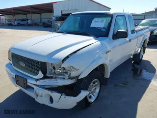 2002 Ford Ranger XL Fleet with VIN 1FTYR44V22PB43189, listed as a IAAI auction lot 41464710 with 70,083 mi miles. Bid and sale history available at carsss.com. Image 2.