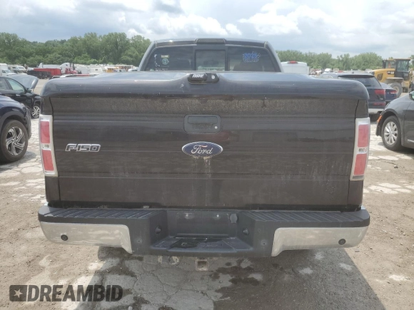 2013 Ford F-150 XL with VIN 1FTFX1ET0DFB38753, listed as a Copart auction lot 61244495 with 211,235 mi miles and Salvage title. Bid and sale history available at DreamBid. Image 6.