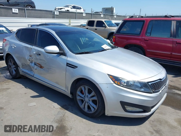 2013 Kia Optima EX with VIN 5XXGN4A75DG139872, listed as a IAAI auction lot 42483921 with 120,167 mi miles and . Bid and sale history available at DreamBid. Image 1.