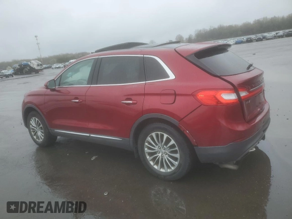 2016 Lincoln MKX Select z VIN 2LMTJ8KR1GBL36642, wystawiony jako Copart lot #52174735 z przebiegiem 107 827 mil mil oraz Szkoda całkowita • Salvage title. Historia ofert i sprzedaży dostępna na DreamBid. Obrazek 2.