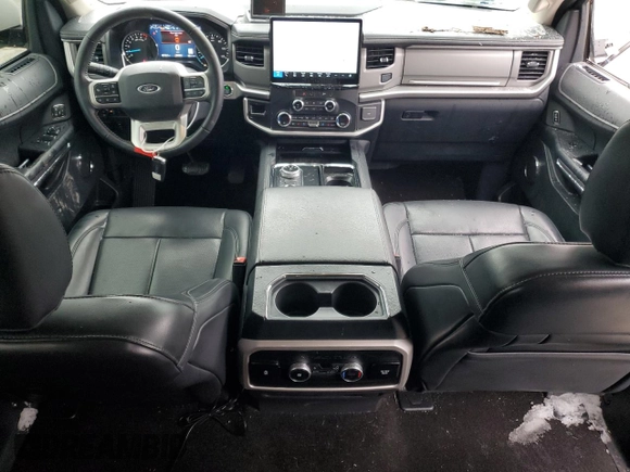 2022 Ford Expedition Max XLT with VIN 1FMJK1JT1NEA28411, listed as a Copart auction lot 45033165 with 80,758 mi miles and Salvage title. Bid and sale history available at DreamBid. Image 8.