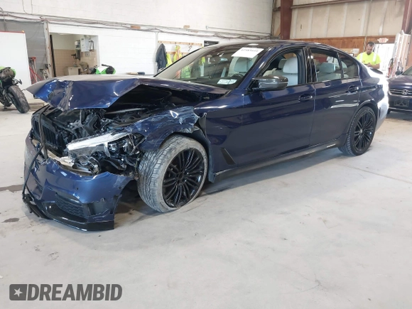 2019 BMW 5 Series 540i with VIN WBAJE5C52KWW10554, listed as a IAAI auction lot 42585059 with 71,082 mi miles and . Bid and sale history available at DreamBid. Image 17.