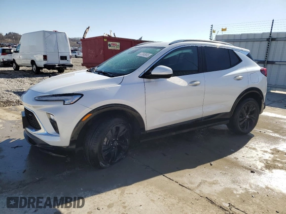 2024 Buick Encore GX Sport Touring with VIN KL4AMDSL3RB086553, listed as a Copart auction lot 47048905 with 20,831 mi miles and Salvage title. Bid and sale history available at DreamBid. Image 1.