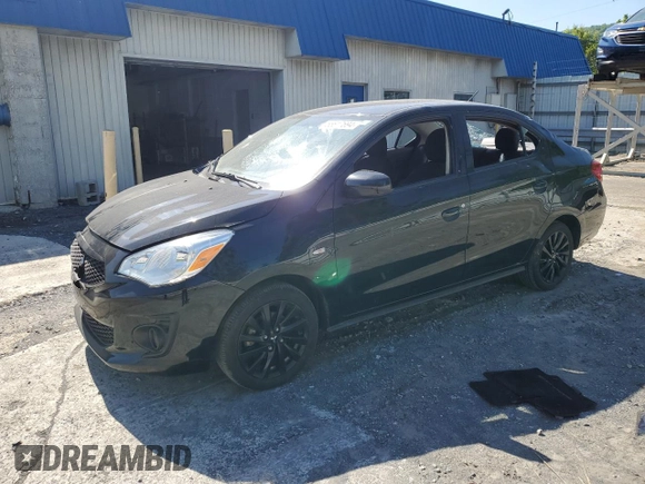 2020 Mitsubishi Mirage G4 SE with VIN ML32F4FJ8LHF13197, listed as a Copart auction lot 55617694 with 32,311 mi miles and Salvage Title. Bid and sale history available at carsss.com. Image 1.