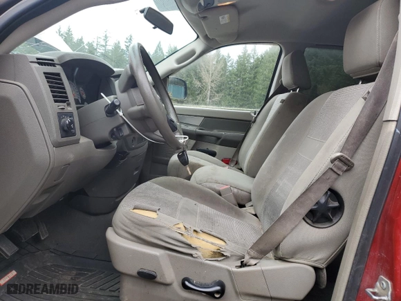 2008 Dodge Ram 1500 SLT with VIN 1D7HA18298S631606, listed as a Copart auction lot 51163005 with 168,534 mi miles and Clean Title. Bid and sale history available at carsss.com. Image 7.