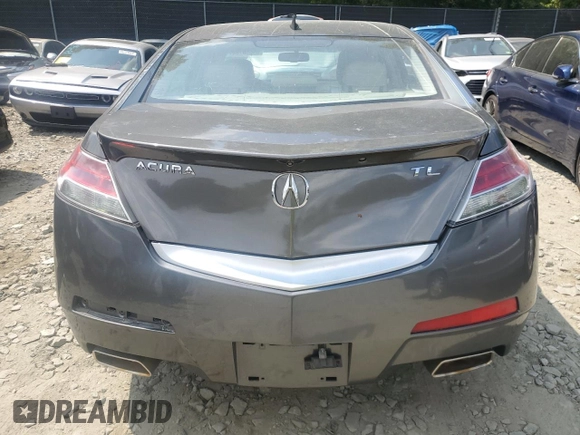 2010 Acura TL Tech with VIN 19UUA8F5XAA003209, listed as a Copart auction lot 41467555 with 0 mi miles and Non Repairable. Bid and sale history available at carsss.com. Image 6.
