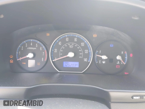 2007 Hyundai Santa Fe GLS with VIN 5NMSG13DX7H055249, listed as a IAAI auction lot 42065670 with 125,203 mi miles and . Bid and sale history available at DreamBid. Image 7.