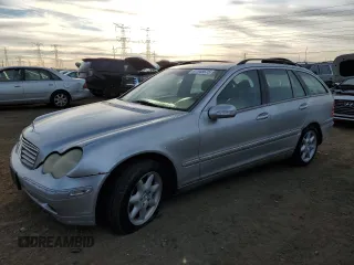 2003 Mercedes-Benz C 240 z VIN WDBRH81J23F385907, wystawiony jako Copart lot #41348675 z przebiegiem 147 913 mil mil oraz Tytuł czysty. Historia ofert i sprzedaży dostępna na DreamBid. Obrazek 1.