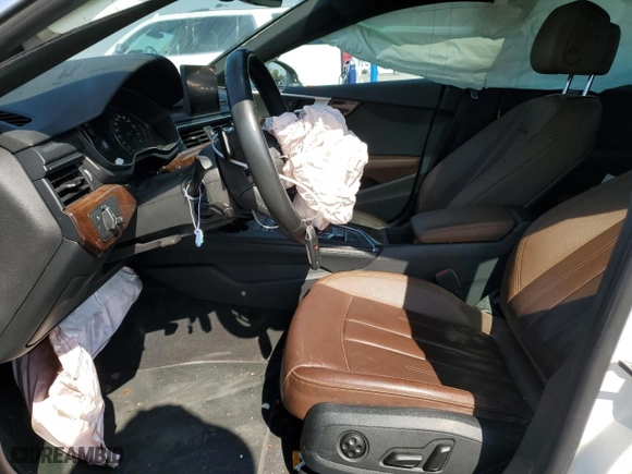 2019 Audi A5 Sportback Premium with VIN WAUANCF59KA059584, listed as a Copart auction lot 75039654 with NaN miles and Salvage Title. Bid and sale history available at carsss.com. Image 7.