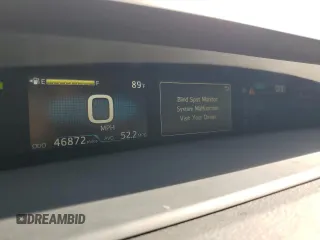 2021 Toyota Prius L Eco with VIN JTDKAMFU3M3133914, listed as a Copart auction lot 59897825 with 46,872 mi miles and Salvage title. Bid and sale history available at DreamBid. Image 9.