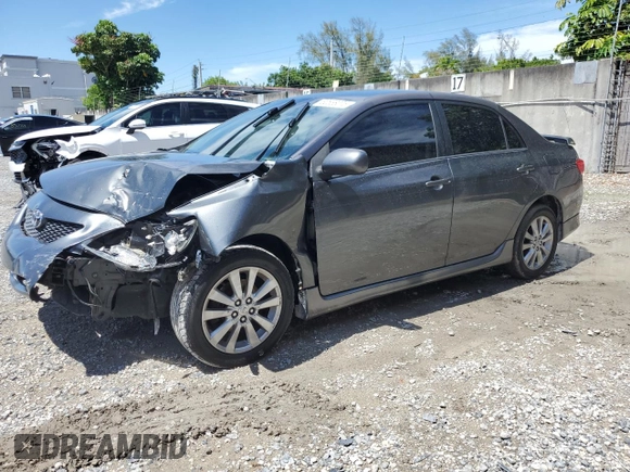 2010 Toyota Corolla with VIN 2T1BU4EE1AC501186, listed as a Copart auction lot 62558075 with 159,629 mi miles and Salvage title. Bid and sale history available at DreamBid. Image 1.