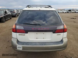 2000 Subaru Legacy Wagon Outback w/RB Equip with VIN 4S3BH6650Y7659836, listed as a Copart auction lot 66362564 with 216,939 mi miles and Salvage Title. Bid and sale history available at carsss.com. Image 6.