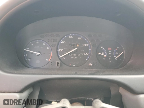 2000 Honda Civic LX with VIN 2HGEJ6677YH546801, listed as a Copart auction lot 55528945 with 224,812 mi miles and Salvage Title. Bid and sale history available at DreamBid. Image 9.