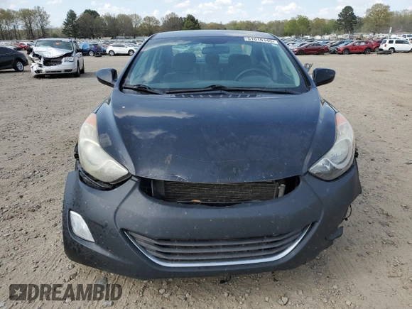 2013 Hyundai Elantra GLS with VIN 5NPDH4AE4DH250930, listed as a Copart auction lot 51010145 with 176,216 mi miles and Clean title. Bid and sale history available at DreamBid. Image 5.