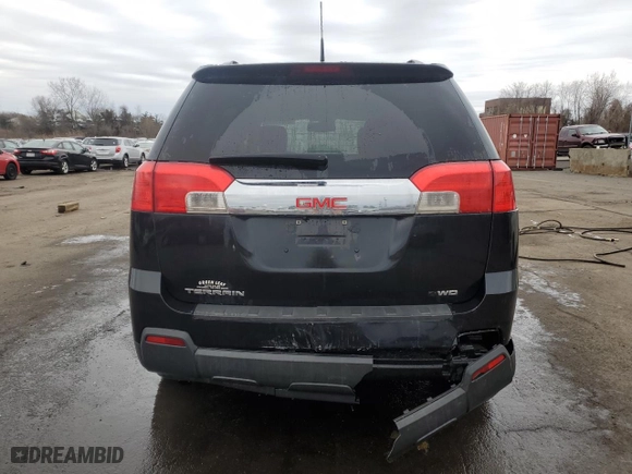 2011 GMC Terrain SLE-2 with VIN 2CTFLTEC1B6469747, listed as a Copart auction lot 51975725 with 179,073 mi miles and Salvage Title. Bid and sale history available at carsss.com. Image 6.