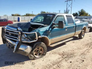 2000 Ford Super Duty F-250 XL with VIN 1FTNW21S9YED38978, listed as a Copart auction lot 81680254 with 197,016 mi miles and Salvage Title. Bid and sale history available at carsss.com. Image 1.
