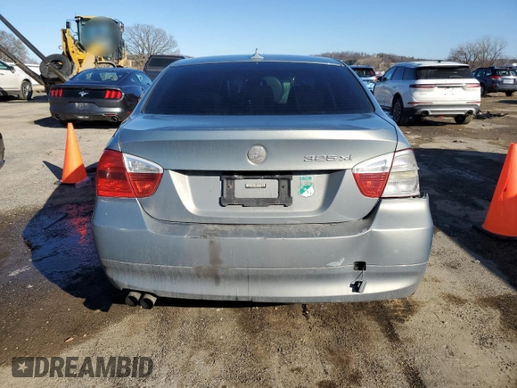2006 BMW 3 Series 325xi with VIN WBAVD13556KT79787, listed as a Copart auction lot 46780135 with 147,769 mi miles and Non Repairable. Bid and sale history available at carsss.com. Image 6.