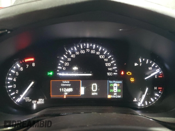 2019 Cadillac CTS Luxury AWD with VIN 1G6AX5SS9K0144003, listed as a Copart auction lot 84439534 with 112,485 mi miles and Salvage title. Bid and sale history available at DreamBid. Image 9.