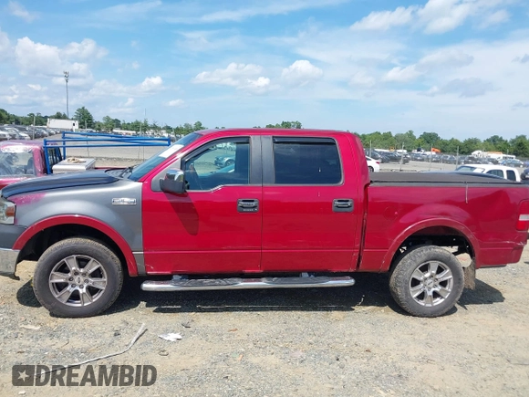 2008 Ford F-150 XLT z VIN 1FTPW145X8FB24486, wystawiony jako IAAI lot #42660049 z przebiegiem 82 898 mil mil oraz . Historia ofert i sprzedaży dostępna na DreamBid. Obrazek 14.