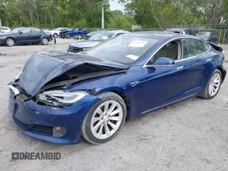 2016 Tesla Model S 70 with VIN 5YJSA1E10GF141725, listed as a IAAI auction lot 41878171 with 119,025 mi miles and . Bid and sale history available at DreamBid. Image 2.