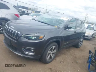 2021 Jeep Cherokee Limited with VIN 1C4PJMDX8MD212475, listed as a IAAI auction lot 42051824 with 31,905 mi miles and . Bid and sale history available at DreamBid. Image 17.