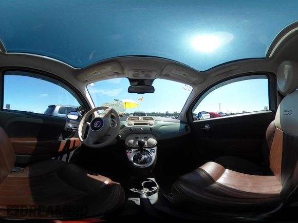 2013 FIAT 500 Lounge with VIN 3C3CFFCR5DT739516, listed as a IAAI auction lot 42439476 with 62,919 mi miles and . Bid and sale history available at DreamBid. Image 19.