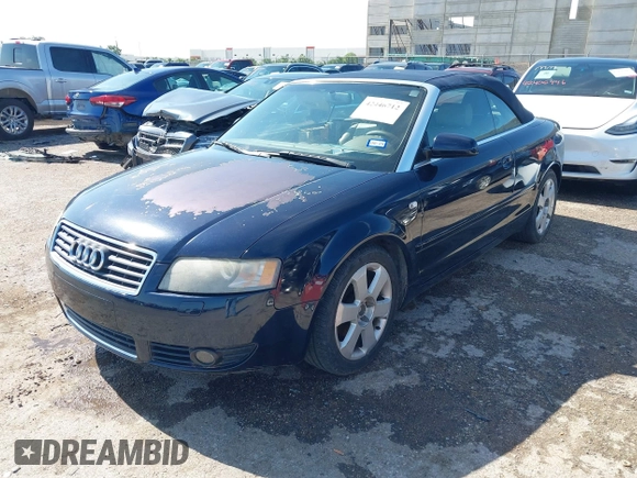 2003 Audi A4 1.8T с VIN WAUAC48H03K021806, выставлен на аукционе IAAI как лот 42446712 с пробегом 137 198 миль миль и . История ставок и продаж доступна на DreamBid. Изображение 2.