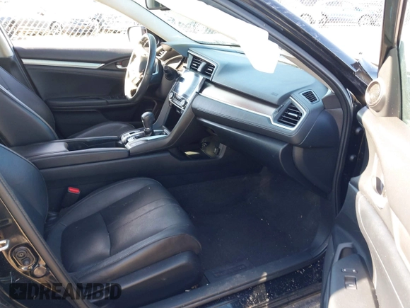 2017 Honda Civic Sedan EX-L with VIN 19XFC1F77HE015318, listed as a IAAI auction lot 41664375 with 61,011 mi miles. Bid and sale history available at carsss.com. Image 5.