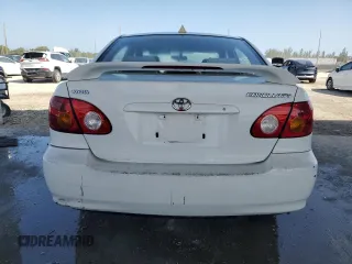2004 Toyota Corolla CE with VIN JTDBR32E542033286, listed as a Copart auction lot 52639535 with 266,351 mi miles and Clean Title. Bid and sale history available at DreamBid. Image 6.