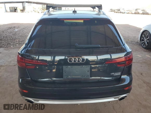 2018 Audi allroad A4 Premium with VIN WA17NAF46JA172488, listed as a Copart auction lot 83491684 with 43,955 mi miles and Salvage Title. Bid and sale history available at DreamBid. Image 6.