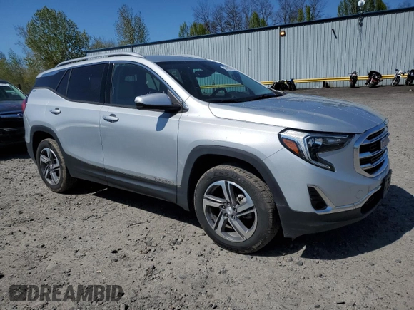 2019 GMC Terrain SLT with VIN 3GKALVEV9KL253003, listed as a Copart auction lot 53132875 with 89,808 mi miles and Salvage Title. Bid and sale history available at carsss.com. Image 4.