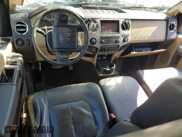 2016 Ford Super Duty F-250 SRW Lariat with VIN 1FT7W2BT1GEB29233, listed as a Copart auction lot 46093255 with 248,412 mi miles and Salvage Title. Bid and sale history available at carsss.com. Image 8.