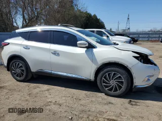 2018 Nissan Murano SV z VIN 5N1AZ2MG0JN188192, wystawiony jako Copart lot #53787465 z przebiegiem 63 445 mil mil oraz Czysty tytuł • Clean title. Historia ofert i sprzedaży dostępna na DreamBid. Obrazek 4.