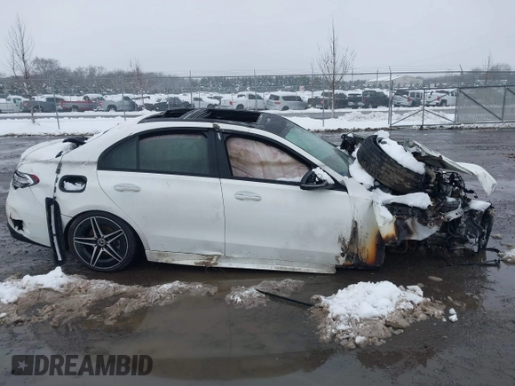 2023 Mercedes-Benz C 300 with VIN W1KAF4HB9PR075498, listed as a IAAI auction lot 41536091 with Not Provided miles and . Bid and sale history available at DreamBid. Image 14.