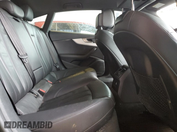 2018 Audi A5 Sportback Premium Plus with VIN WAUBNCF55JA096103, listed as a Copart auction lot 47996515 with 96,337 mi miles and Salvage Title. Bid and sale history available at carsss.com. Image 10.