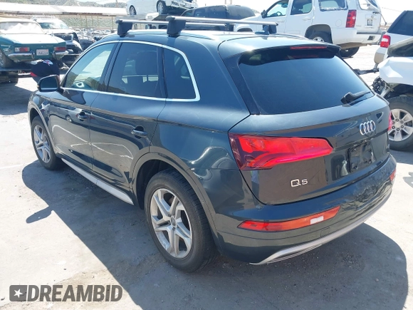 2019 Audi Q5 Premium with VIN WA1ANAFYXK2093555, listed as a IAAI auction lot 41527826 with 55,955 mi miles and . Bid and sale history available at DreamBid. Image 3.