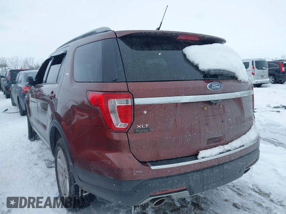 2018 Ford Explorer XLT with VIN 1FM5K8D83JGA36476, listed as a IAAI auction lot 41606691 with 94,190 mi miles and . Bid and sale history available at carsss.com. Image 3.