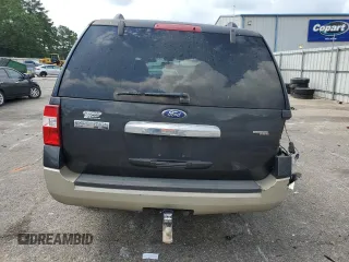2007 Ford Expedition Max Eddie Bauer z VIN 1FMFK17537LA91569, wystawiony jako Copart lot #55829234 z przebiegiem 231 897 mil mil oraz Szkoda całkowita • Salvage title. Historia ofert i sprzedaży dostępna na DreamBid. Obrazek 6.