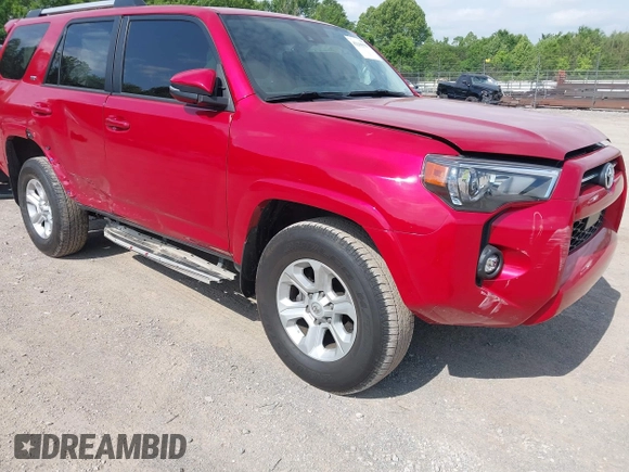 2023 Toyota 4Runner SR5 Premium with VIN JTENU5JR3P6122312, listed as a IAAI auction lot 42265993 with 51,255 mi miles and . Bid and sale history available at DreamBid. Image 1.